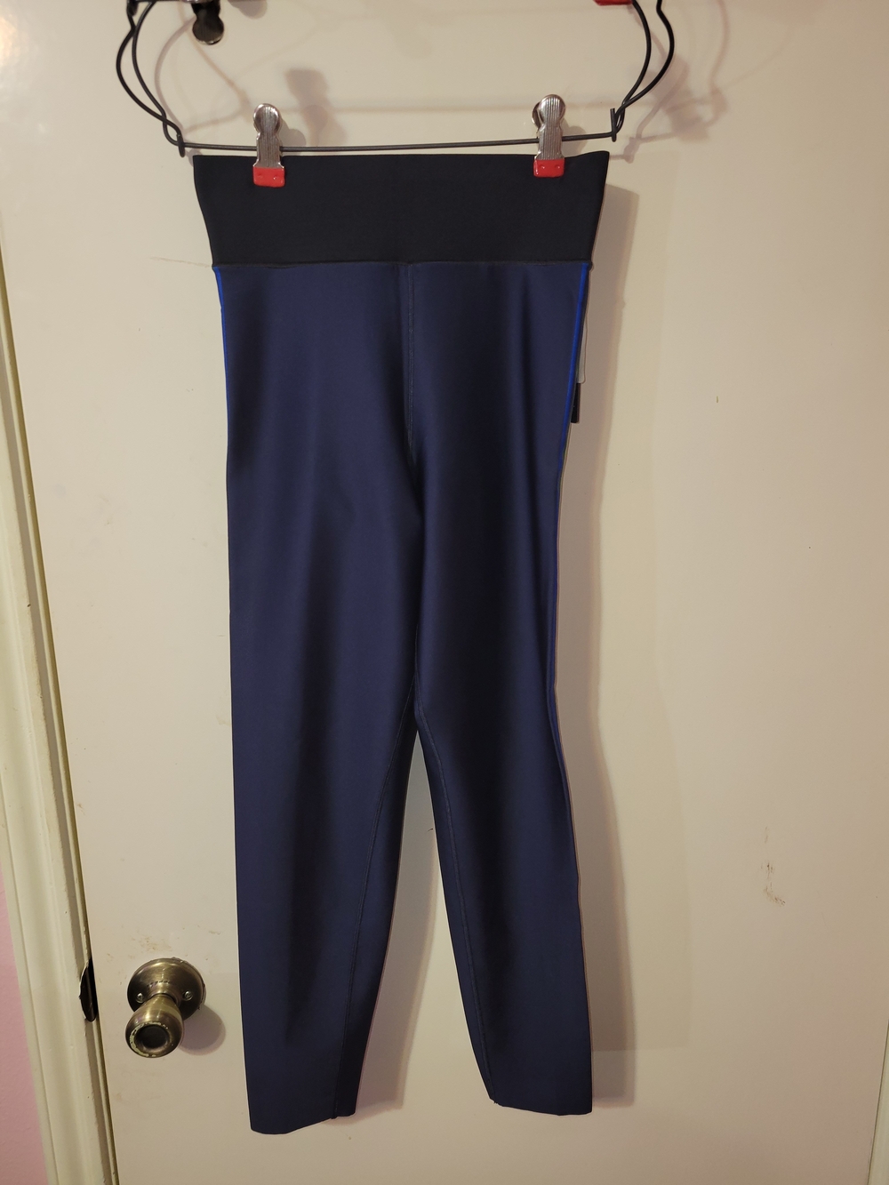 ultracor Navy and Black High-Waist Leggings